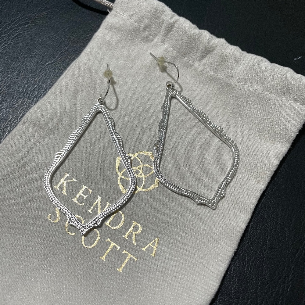 Sophee Silver Drop Earrings